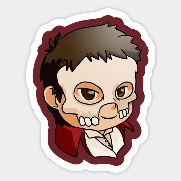 Daryl Chibi Sticker by Sharpe Dresser